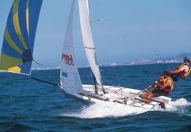 sailing boats Laser 3000 Mylor Sailing School Falmouth