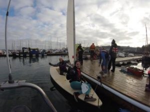 quadrathlon success mylor falmouth sailing