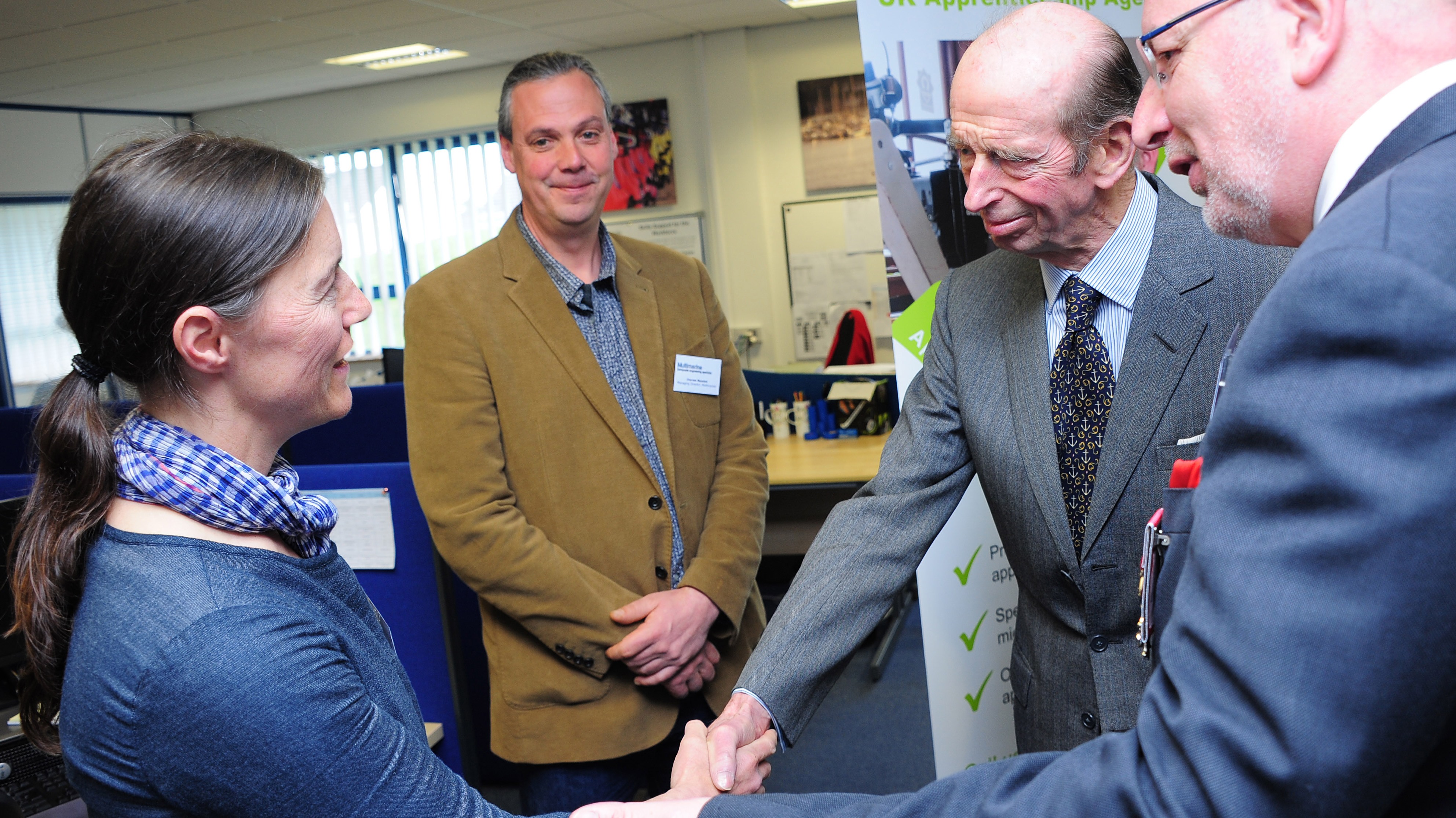 hrh duke of kent Mylor Sailing School