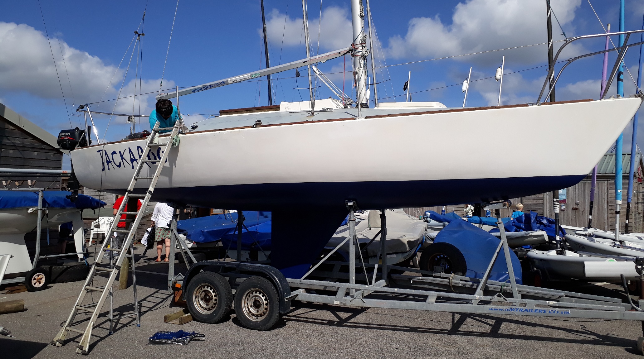 Accessible sailing boat Jackaroo Mylor Falmouth