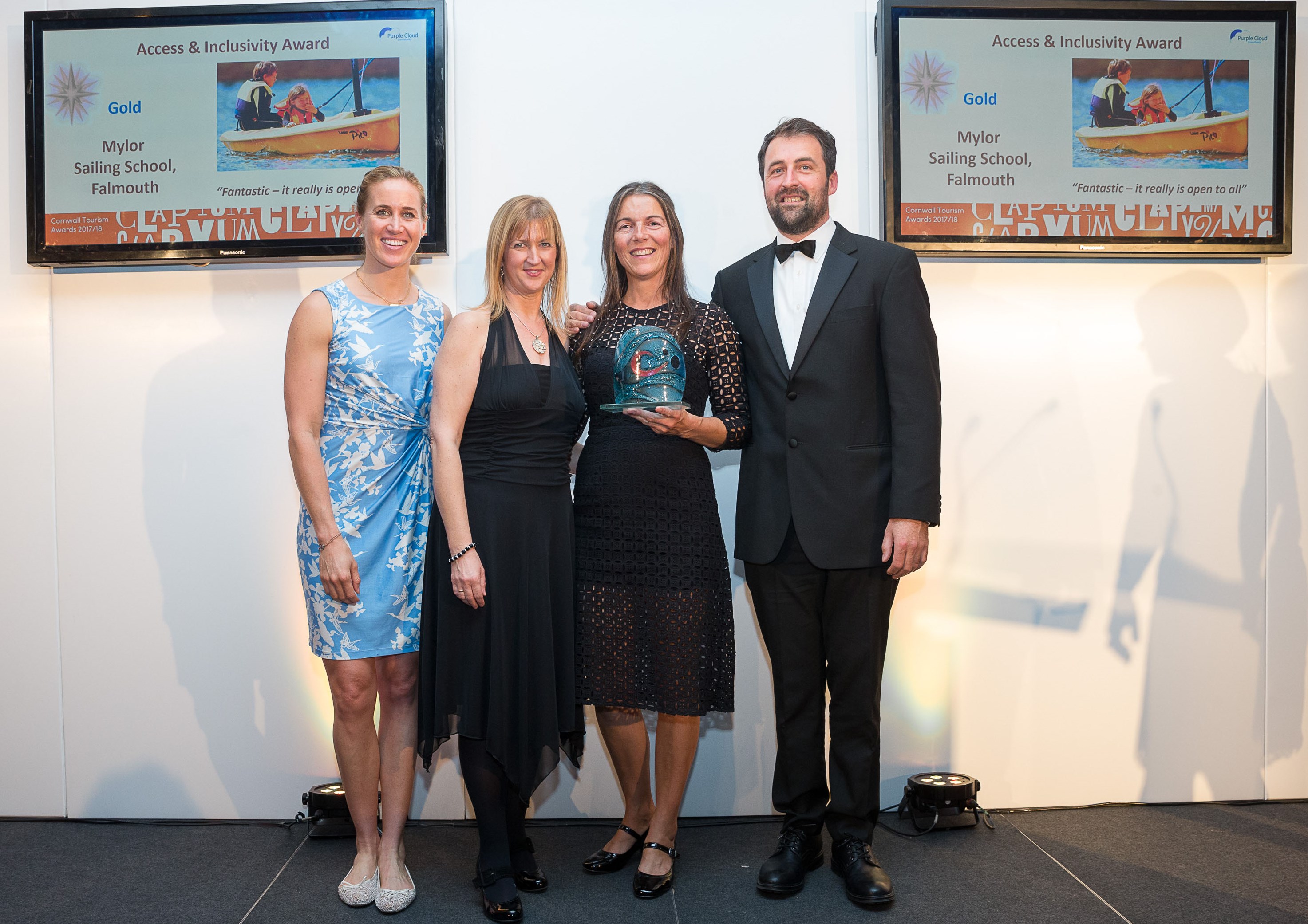 cornwall tourism awards mylor sailing school