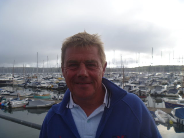 portrait of David Scott instructor at Mylor Sailing School