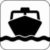 Easy read water taxi icon