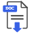 easy read word doc icon