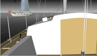Realistic Scenarios image of virtual boat Mylor Sailing School Falmouth Cornwall