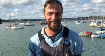Joe Windram manager of Mylor Sailing School Falmouth Cornwall
