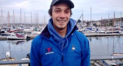 Joe Windram manager of Mylor Sailing School Falmouth Cornwall